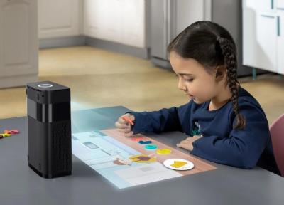 پروژکتوری که میز کار شما را تبدیل به تبلت می کند