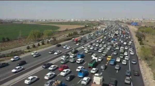 ورود بیش از یک میلیون خودرو به استان البرز ورود بیش از یک میلیون خودرو به استان البرز