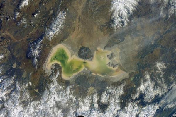 شرایط دریاچه ارومیه از منظر فضا؛ حال ناخوش ماتیانوس ایران
