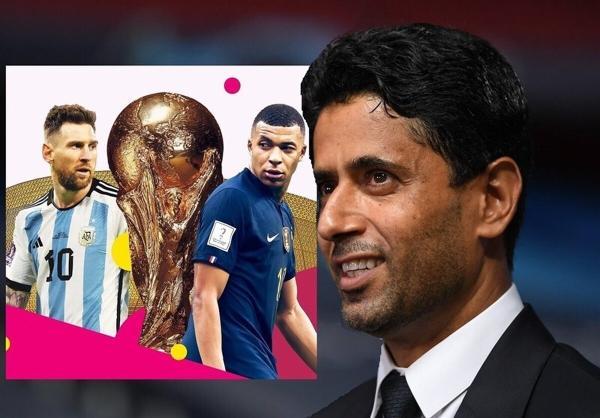 الخلیفی: اگر می توانستم هم به مسی جام می دادم، هم به امباپه! الخلیفی: اگر می توانستم هم به مسی جام می دادم، هم به امباپه!