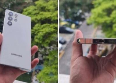 تصاویری از گوشی گلکسی اس22 اولترا منتشر شد