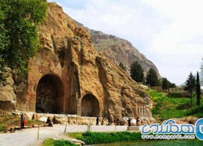 طاق بستان و بیستون در صدر پربازدیدترین جاذبه های غرب کشور قرار گرفتند