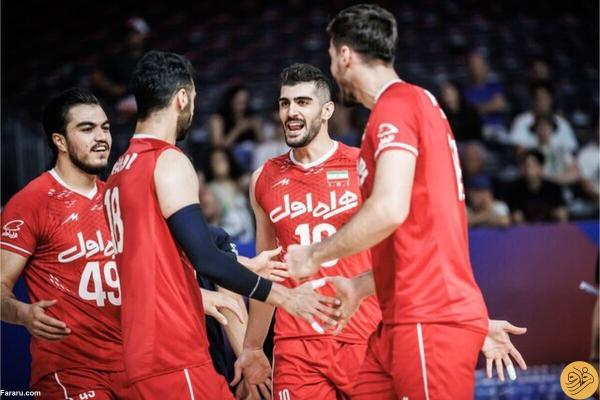 شرایط عجیب والیبال ایران در جدول لیگ ملت ها